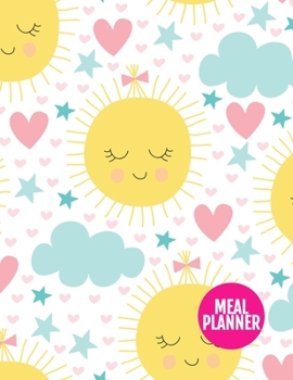 Meal Planner: Pretty Track And Plan Your Meals Weekly - 52 Week Food Planner | Diary | Log | Journal | Calendar - Meal Prep And Planning Grocery List ... 11 Inch | 110 Pages  - Product Code XL 034418