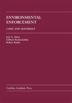 Hardcover Environmental Enforcement: Cases and Materials Book