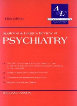 Paperback Appleton and Lange's Review of Psychiatry (A & L's Review) Book