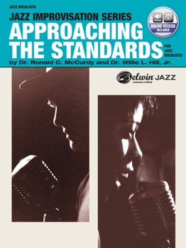 Paperback Approaching the Standards for Jazz Vocalists: Book & Online Audio [With CD] Book