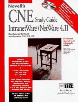 Paperback Novell's CNE Study Guide Intranetware / NetWare 4.11 Book