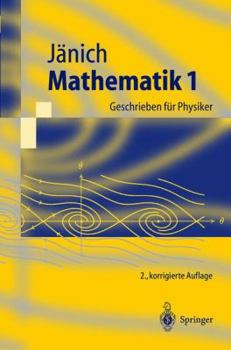 Paperback Mathematik 1: Geschrieben Für Physiker [German] Book