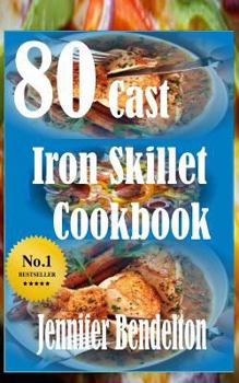 Paperback 80 Cast Iron Skillet Cook book