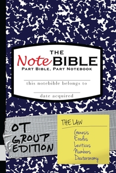 Paperback The NoteBible: Group Edition - Old Testament Law Book