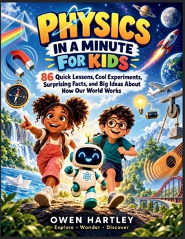 PHYSICS IN A MINUTE FOR KIDS: 86 Quick Lessons, Cool Experiments, Surprising Facts, and Big Ideas About How Our World Works