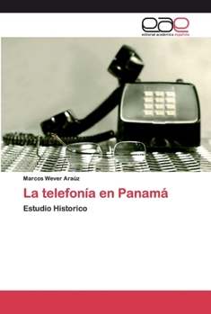 Paperback La telefonía en Panamá [Spanish] Book