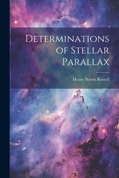 Paperback Determinations of Stellar Parallax Book