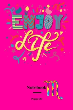 Lined Notebook Scorpio Sign Cover Hollywood Cerise color 160 pages 6x9-Inches