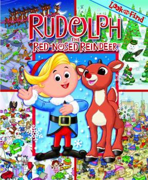 Hardcover Rudolph the Red-Nosed Reindeer: Look and Find Book