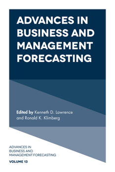 Hardcover Advances in Business and Management Forecasting Book