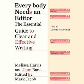 Audio CD Everybody Needs an Editor: The Essential Guide to Clear and Effective Writing Book