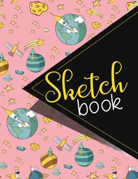 Sketchbook: Sketch Book, Designing Sketchbook, Personalized Sketchbook For Kids, Sketch Pad Gift, Typography Sketchbooks, Cute Spa