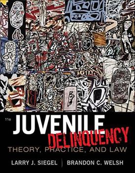 Hardcover Juvenile Delinquency: Theory, Practice, and Law Book