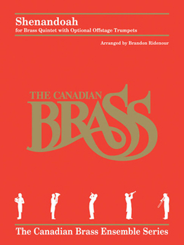 Paperback Shenandoah: Brass Quintet with Optional Offstage Trumpets Book