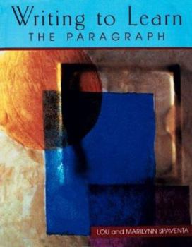 Paperback Teacher's Edition, Writing to Learn: The Paragraph Book