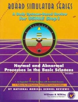 Paperback Board Simulator Series: Normal & Abnormal Processes in the Basic Sciences Book