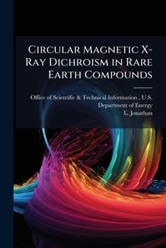 Paperback Circular Magnetic X-Ray Dichroism in Rare Earth Compounds Book