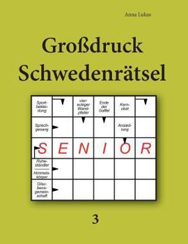 Paperback Großdruck Schwedenrätsel 3 [German] Book