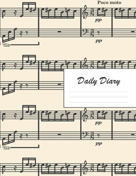 Daily Diary: 2020 Journal Entry Writing Paper for Each Day of the Year | Musical Notation Fur Elise Sonata By Beethoven Music Note Symbol | January - ... Your Life Set Goals Get Things Done Notebook