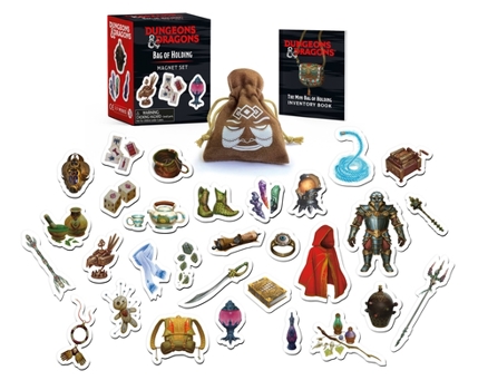 Paperback Dungeons & Dragons: Bag of Holding Magnet Set Book