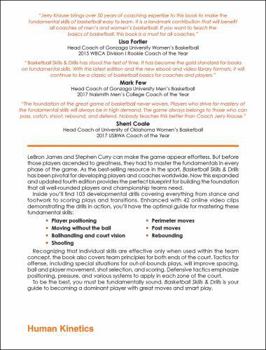 Paperback Basketball Skills & Drills Book