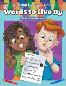 Paperback Words to Live by Coloring & Activity Book