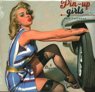 Calendar 2024 Pin Up Girls Mini Wall Calenar Book