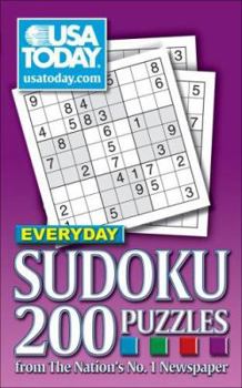 Paperback USA Today Everyday Sudoku: 200 Puzzles from the Nation's No. 1 Newspaper Book