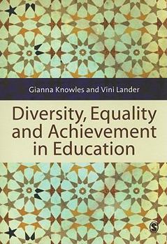 Paperback Diversity, Equality and Achievement in Education Book
