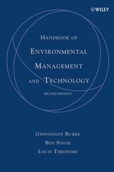 Paperback Handbook of Environmental Management and Technology Book