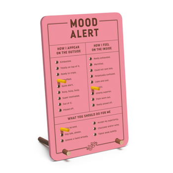 Misc. Mood Alert Desktop Pegboard Book
