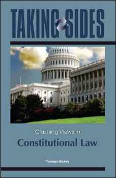 Paperback Taking Sides: Clashing Views in Constitutional Law Book