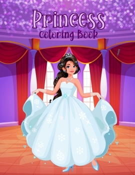 Paperback Princess Coloring Book: For Kids Ages 6 - 11 Book