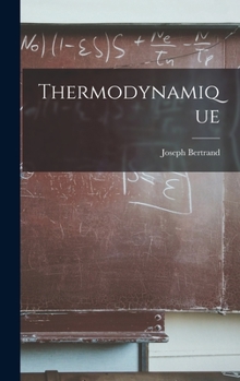 Hardcover Thermodynamique [French] Book