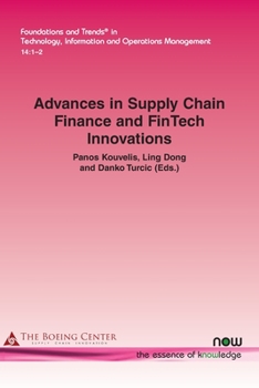 Paperback Advances in Supply Chain Finance and Fintech Innovations Book