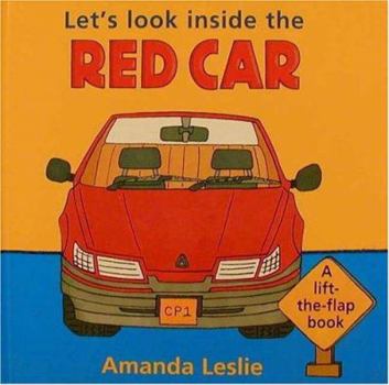 Hardcover Let's Look Inside the Red Car Book