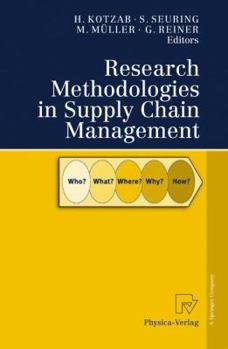 Paperback Research Methodologies in Supply Chain Management Book