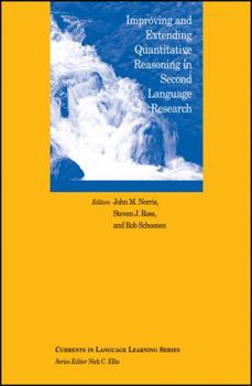 Paperback Improving and Extending Quantitative Reasoning in Second Language Research Book