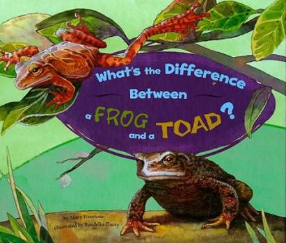Hardcover What's the Difference Between a Frog and a Toad? Book