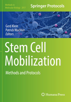 Paperback Stem Cell Mobilization: Methods and Protocols Book