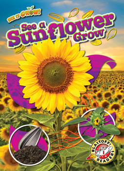 Library Binding See a Sunflower Grow Book
