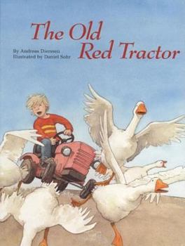 Hardcover The Old Red Tractor Book