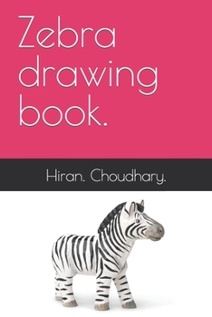 Paperback Zebra drawing book. Book