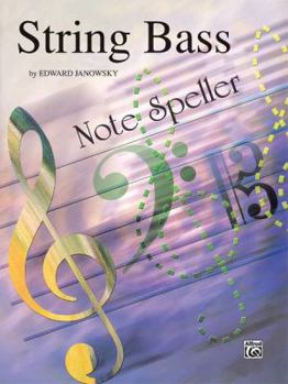Paperback String Note Speller: String Bass Book