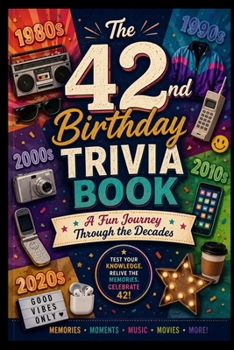 The 42nd Birthday Trivia Book: A Fun Journey Through the Decades