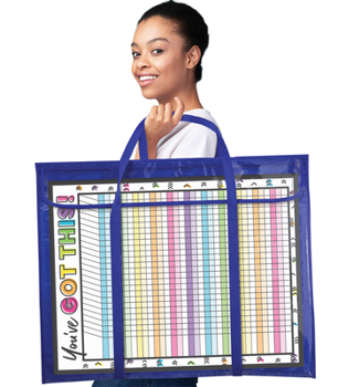 Misc. Deluxe Bulletin Board Storage Pocket Chart Storage Book