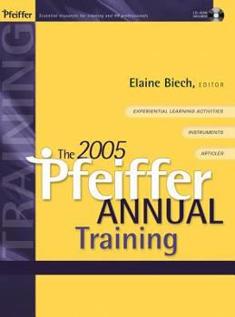 The 2005 Pfeiffer Annual: Training