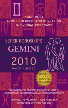 Paperback Super Horoscope Gemini: May 21-June 20 Book