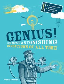 Hardcover Genius!: The Most Astonishing Inventions of All Time Book
