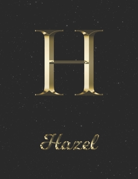 Hazel: 1 Year Daily Planner (12 Months) | Yellow Gold Effect Letter H Initial First Name | 2020 - 2021 | 365 Pages for Planning | January 20 - ... | Plan Each Day, Set Goals & Get Stuff Done